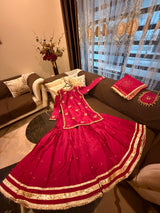 Party wear gharara dress
