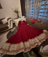 Party wear maxi dress