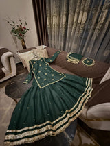 Party wear gharara dress