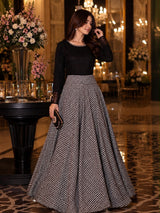 Top and skirt