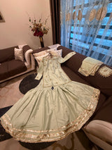 Party wear gharara dress