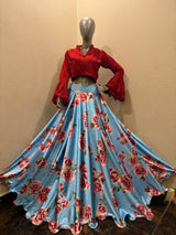 Top and skirt