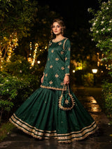 Party wear gharara dress