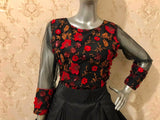 Top and skirt