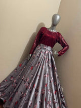 Top and skirt